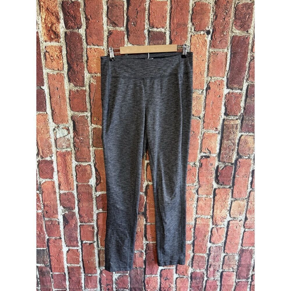 Duluth Trading Co Womens Gray Cropped Athletic Leggings Size Small x 33''